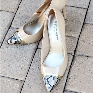 Beige Pumps